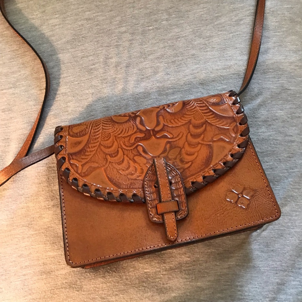 Brown Leather Crossbody